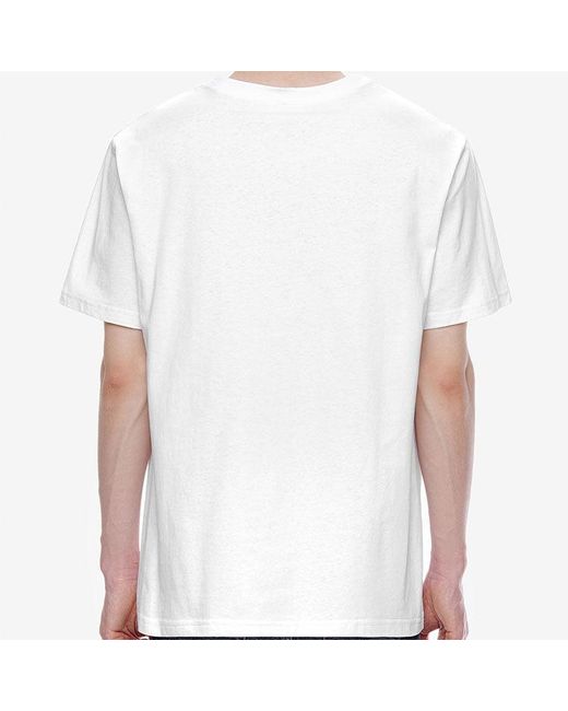 Vans Blue Asian Artist Crossover Series Printing Short Sleeve for men