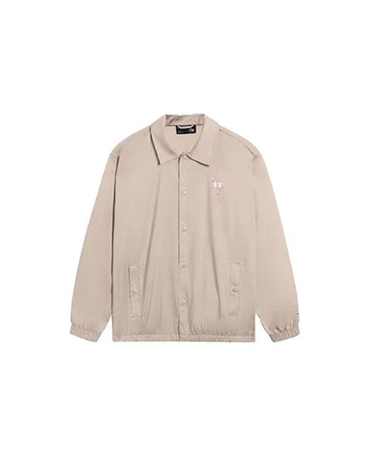 Li-ning Pink Sakura Graphic Jacket 'Khaki' for men
