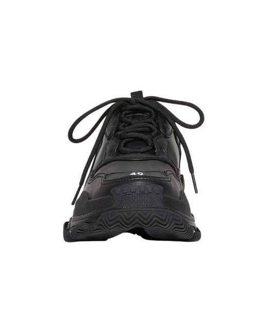 Balenciaga Black Triple S Sneaker for men