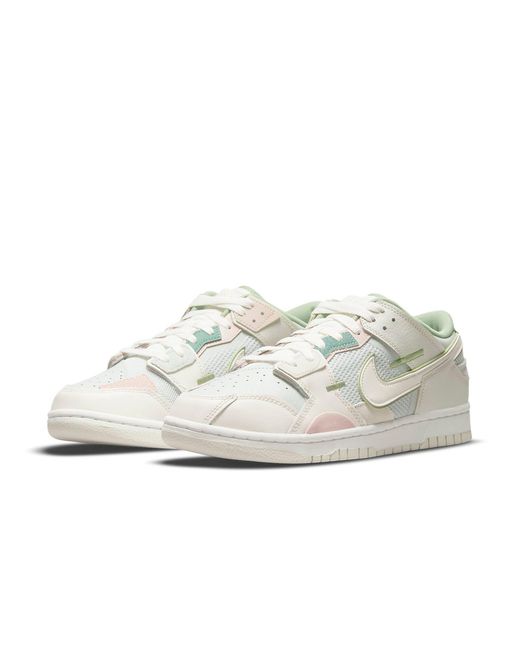 Nike White Dunk Scrap Se Haze Oil' for men