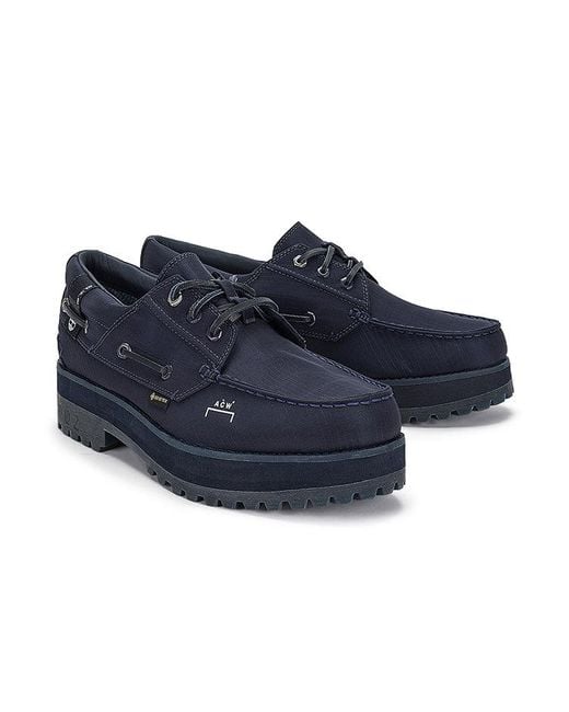 Timberland Blue X A Cold Wallwaterproof Authentic 3 Eye Boat Shoe for men