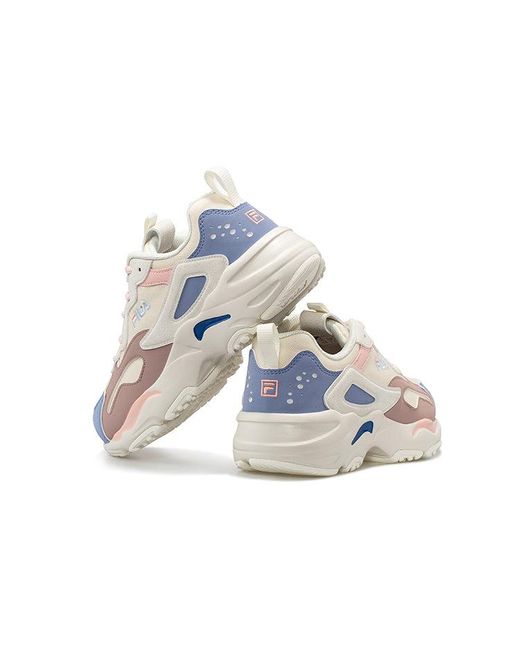 Fila White (Wmns) Fila Tracer Vntg Running Shoes Gs