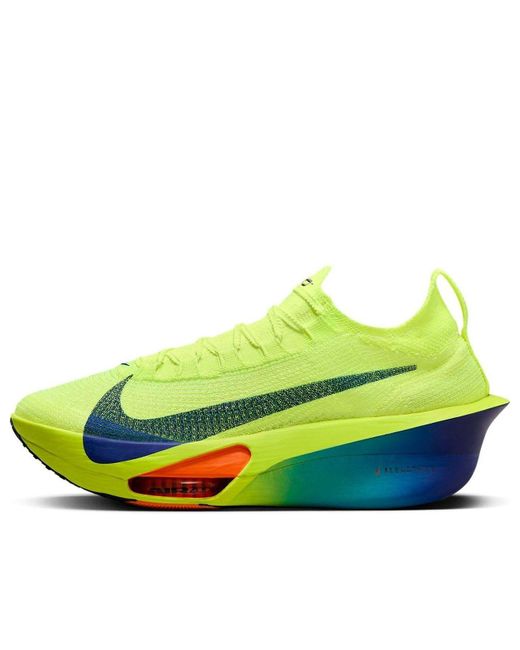 Nike Yellow Zoomx Alphafly Next% 3 for men