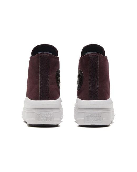 Converse Brown (Wmns) Chuck Taylor All Star High Move 'Diamond Metal