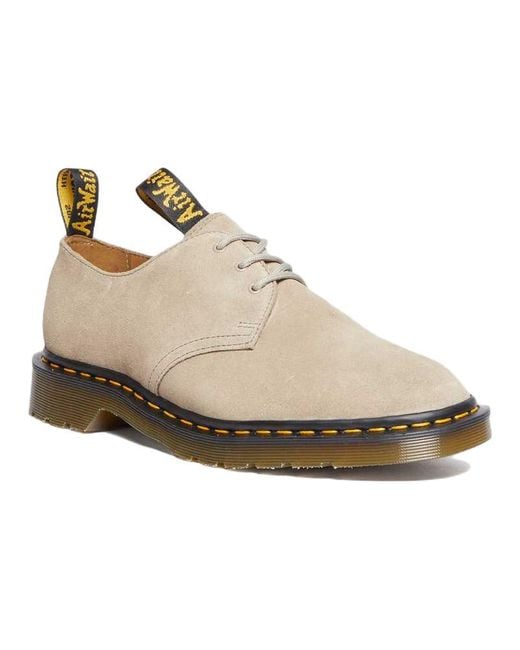 Dr. Martens Natural X Engineered Garments 1461 'Milkshake Suede' for men