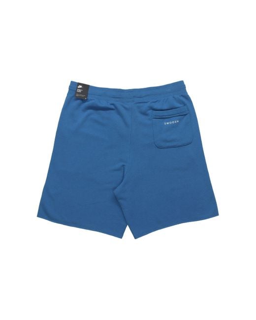 Nike Blue As Sportswear Swsh Knit Short Industrial for men