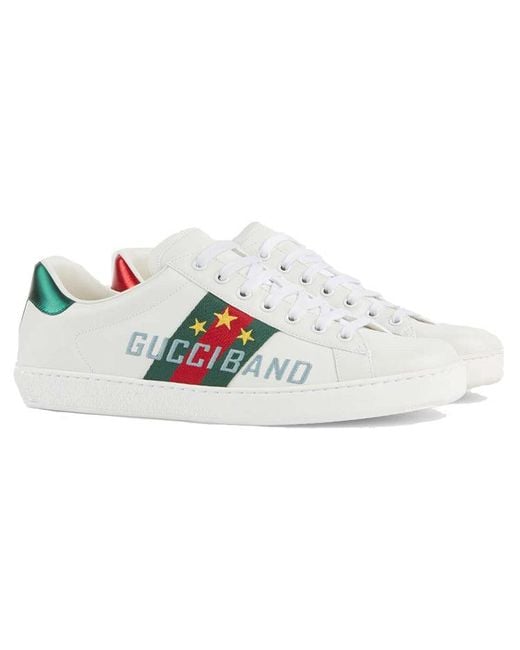 Gucci White Ace Band' for men