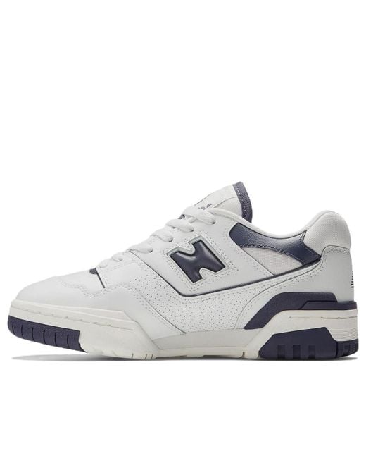 New Balance White 550