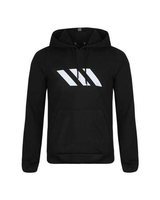 Adidas Black Spt Bb Po Basketball Casual Sports Pullover for men