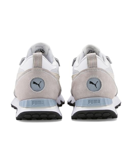 PUMA White Future Rider 'Future Vintage for men