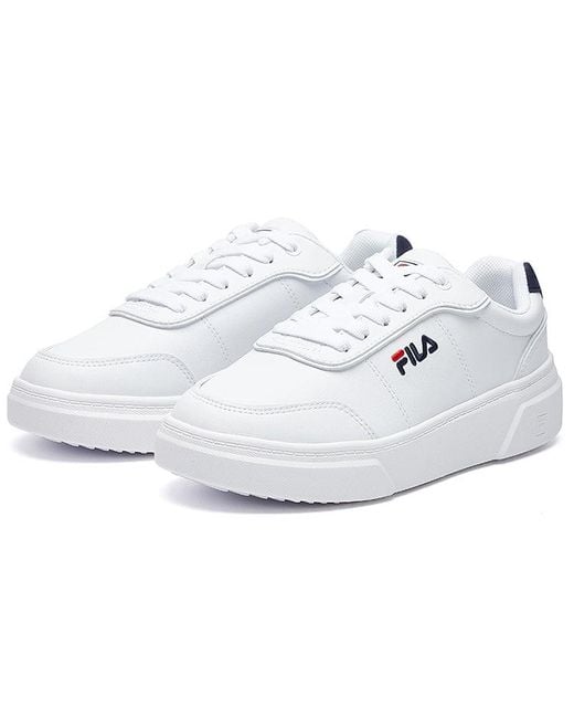 Fila White (Wmns) Heritage-Fht Series Fashion Shoes Gs