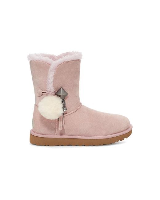 Ugg Pink (Wmns) Lillian Pom Pom