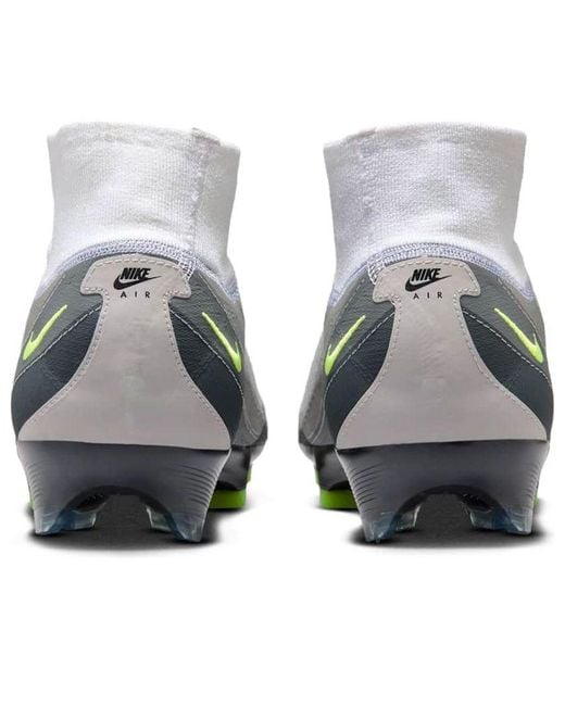 Nike Gray Zoom Mercurial Vapor 16 Pro Fg 'Neon' for men