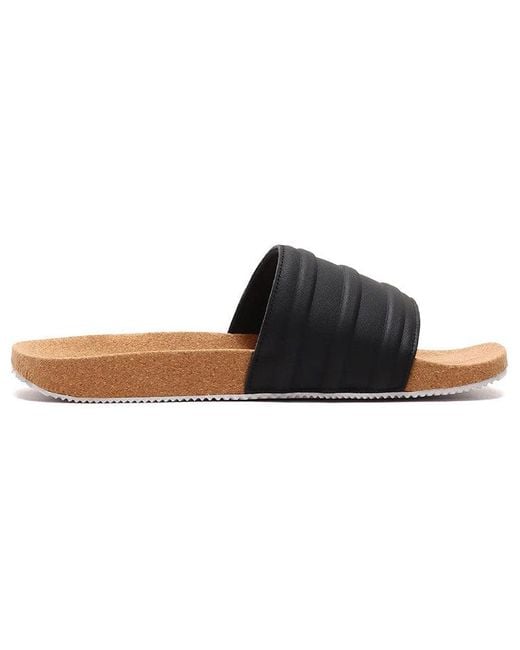 Adidas Blue Originals Adilette Cork' for men