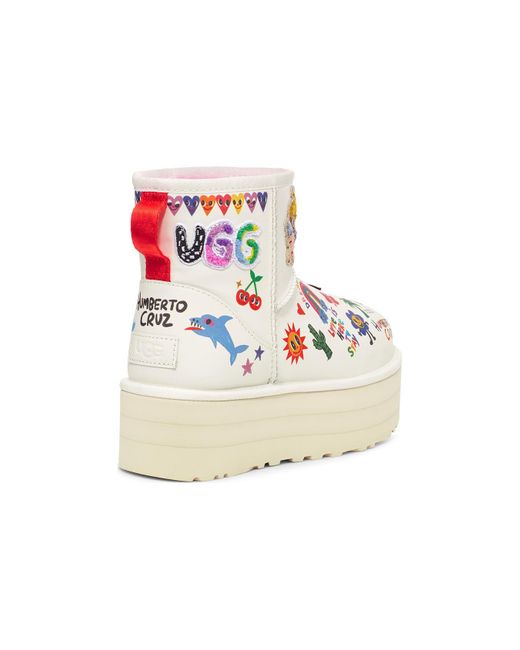Ugg Metallic (Wmns) Classic Mini Boot 'Humberto Cruz Pop Sketch'