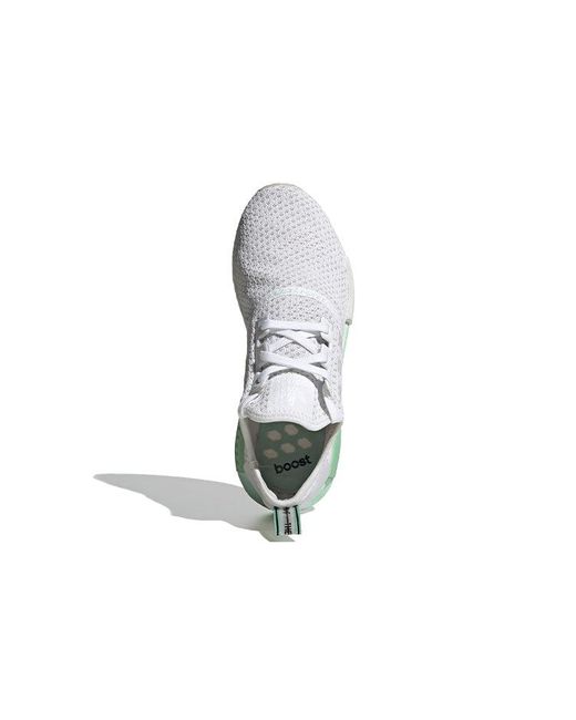 Adidas White Nmd_R1 Knit Blush' for men
