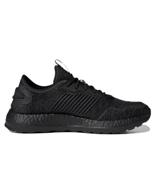Adidas Black Zg Boost Running Shoes 'Core' for men