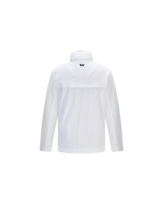 Under Armour White Training Shuttle Hooded Jacket for men