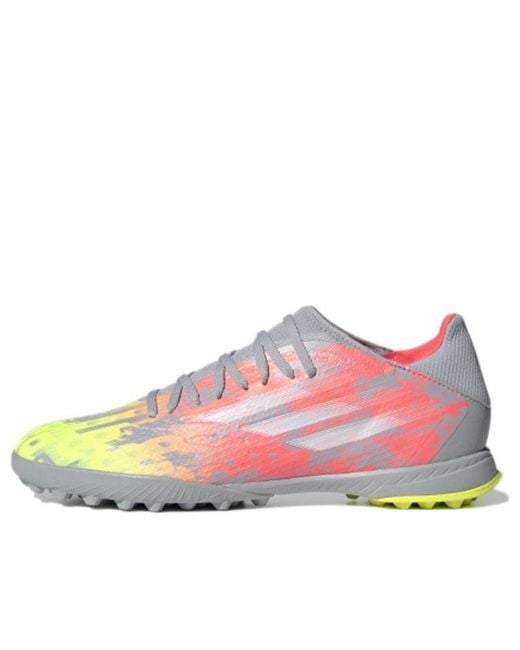 Adidas X Speedflow.3 Soccer Shoes Grey/pink/yellow for men