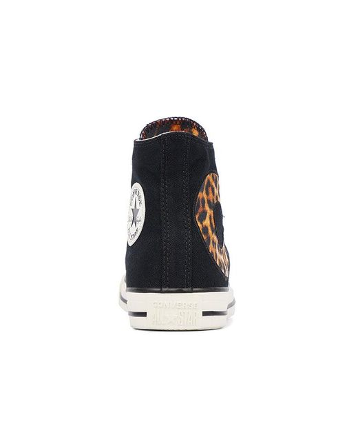 Converse Blue Chuck Taylor All Star 70S Wild Logo High Top C-Leopard for men