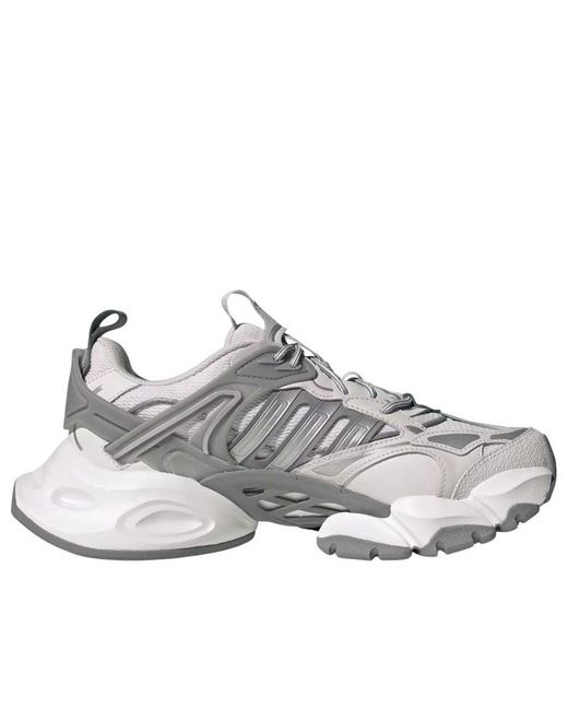Adidas Gray Xlg Runner Deluxe 'Crystal Metallic' for men