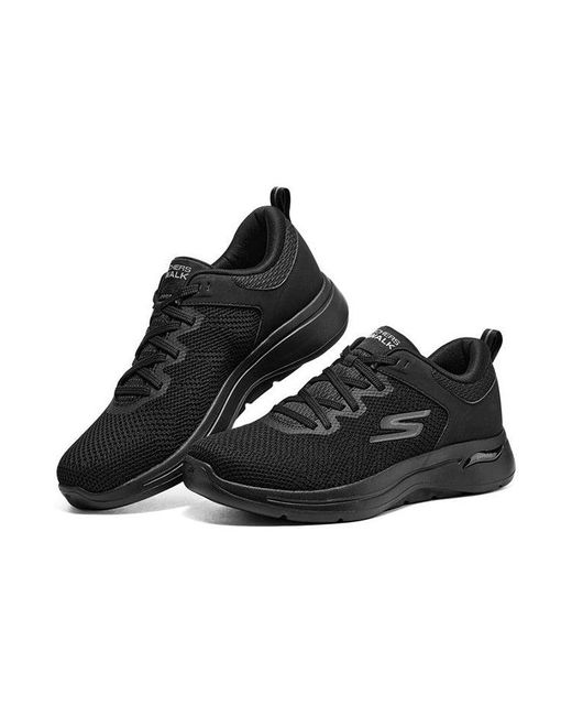 Skechers Black Go Walk Arch Fit Clinton for men
