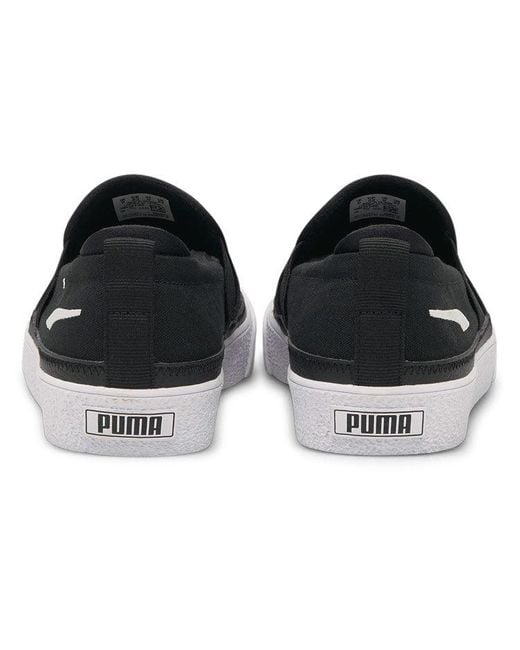 PUMA Black Bari Z Slipon Casual Shoes for men