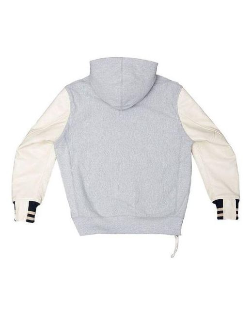 Supreme Gray X Junya Watanabe Comme Des Garons Box Logo Hoodie for men