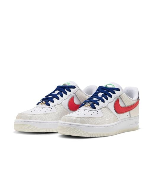 Nike White (Wmns) Air Force 1 '07 Lx 'Just Do It