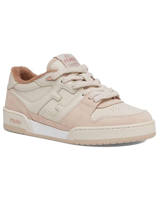 Fendi Natural (Wmns) Match Low Top Suede