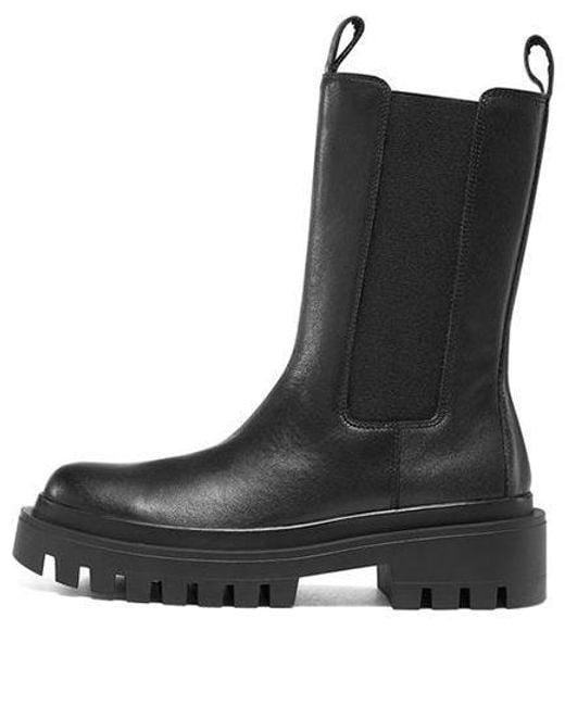 Skechers Black (Wmns) Low Notch Boots