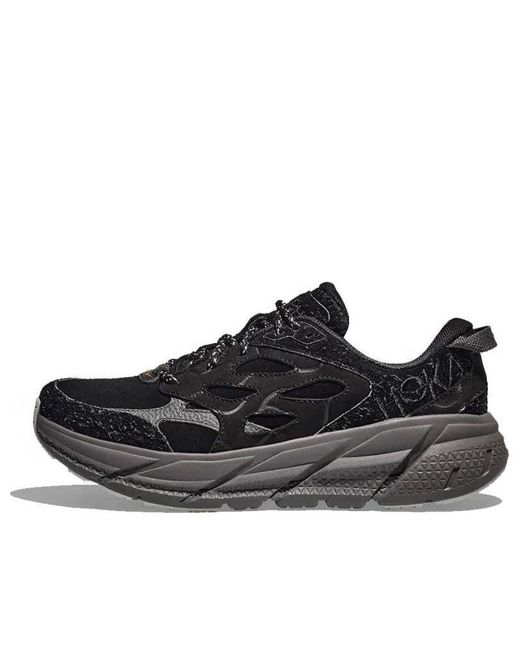 Hoka One One Black Clifton L 'Elite Terrain System Satellite' for men