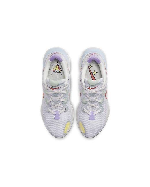 Nike White (Wmns) Renew Run 'Barely Grape'