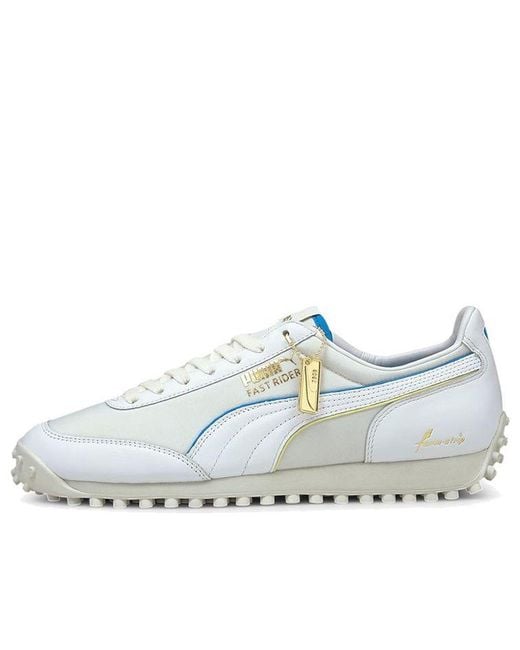 PUMA White Fast Rider 'Rudolf Dassler Legacy Collection Season 2' for men