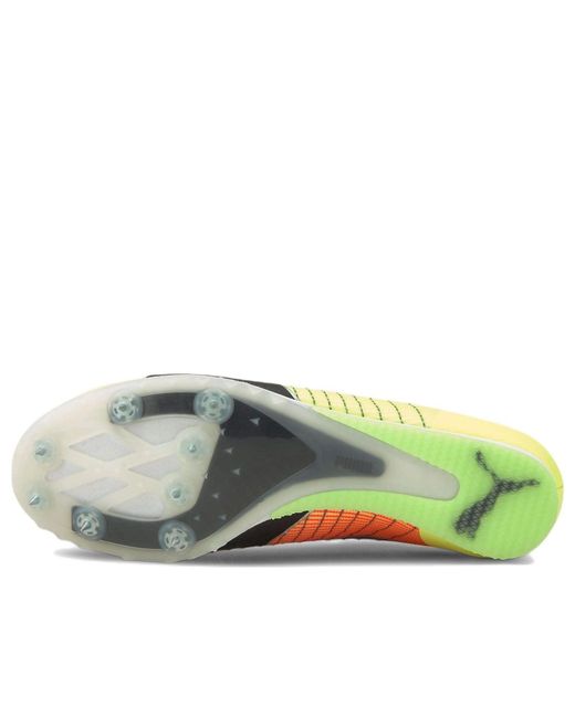 PUMA Yellow Evospeed Tokyo Future Jump Track And Field for men