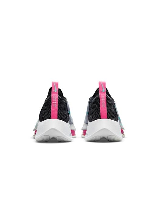 Nike Gray Air Zoom Tempo Next% Flyknit 'South Beach' for men