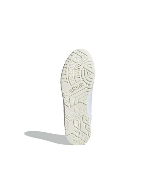 Adidas White A.R. Trainer Recon Leather 'Triple' for men