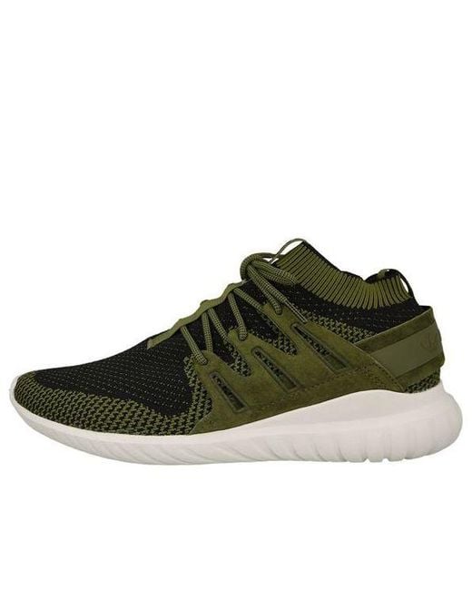 Adidas Green Tubular Nova Pk Cargo' for men