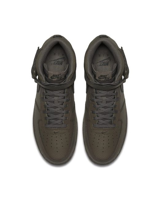 Nike Brown Air Force 1 Mid 'Ridgerock' for men