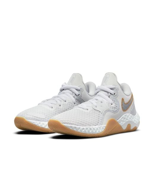 Nike White Renew Elevate 2 'Summit Gum' for men