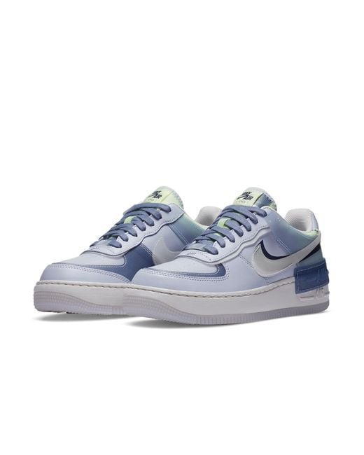 Nike Blue (Wmns) Air Force 1 Shadow Se 'World'
