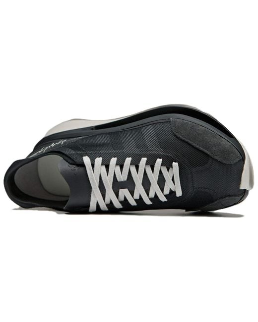 Adidas Black Y-3 S-Gendo Run Chalk Pearl' for men
