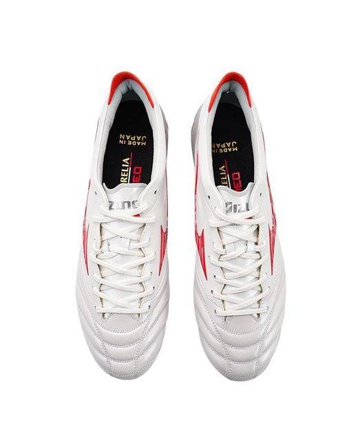 Mizuno White Morelia Neo4 Iv Japan Football Soccer Cleats for men