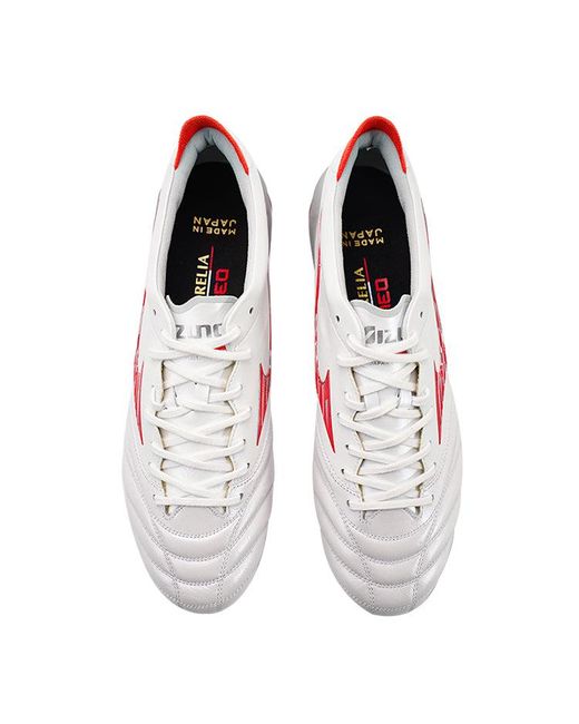 Mizuno White Morelia Neo4 Iv Japan Football Soccer Cleats for men