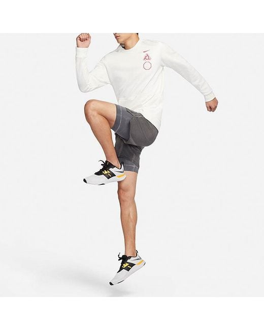 Nike White Cny Chinese New Year's Edition Therma-Fit Casual Breathable Training Round Neck Sports for men