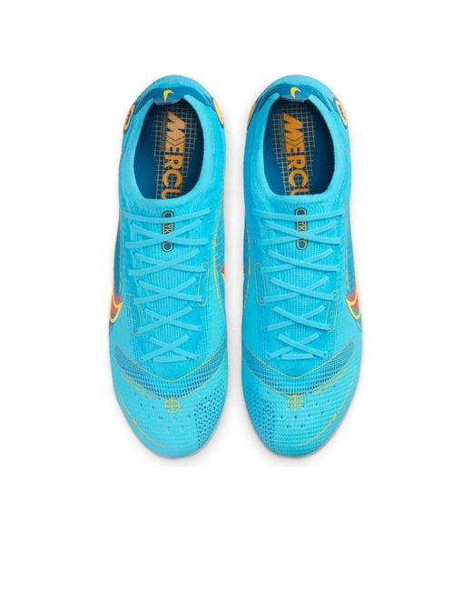 Nike Blue Mercurial Vapor 14 Elite Fg 'Chlorine Laser' for men