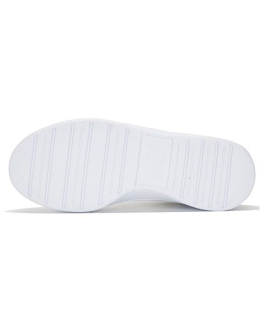 PUMA White Caven Logo Power for men