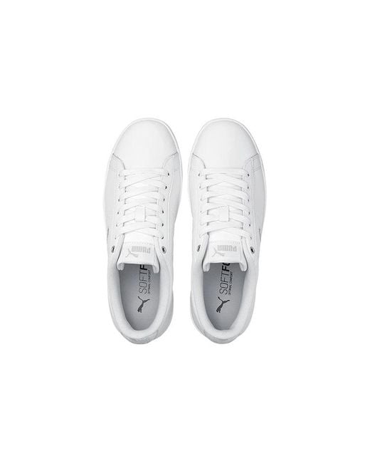 PUMA White (Wmns) Vikky V2 Cat Metallic Shoes