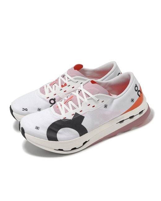 On Shoes White Cloudboom Echo 3 Flame' for men
