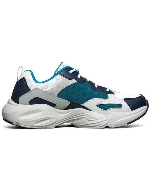 Skechers Blue Stamina Airy Low-Top Running Shoes for men